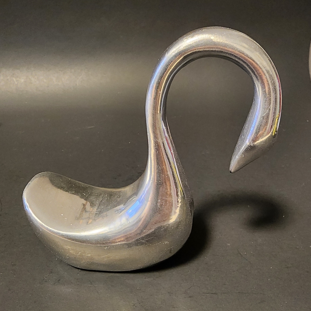 Hoselton Canada Goose Sculpture Aluminum Signed Mid Century 1391